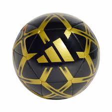 Pelota Fútbol adidas Starlancer Club Negro/Dorado
